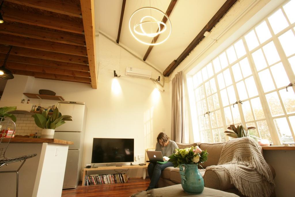 Fx78 Loft & Terrace Apartman Sanghaj Kültér fotó