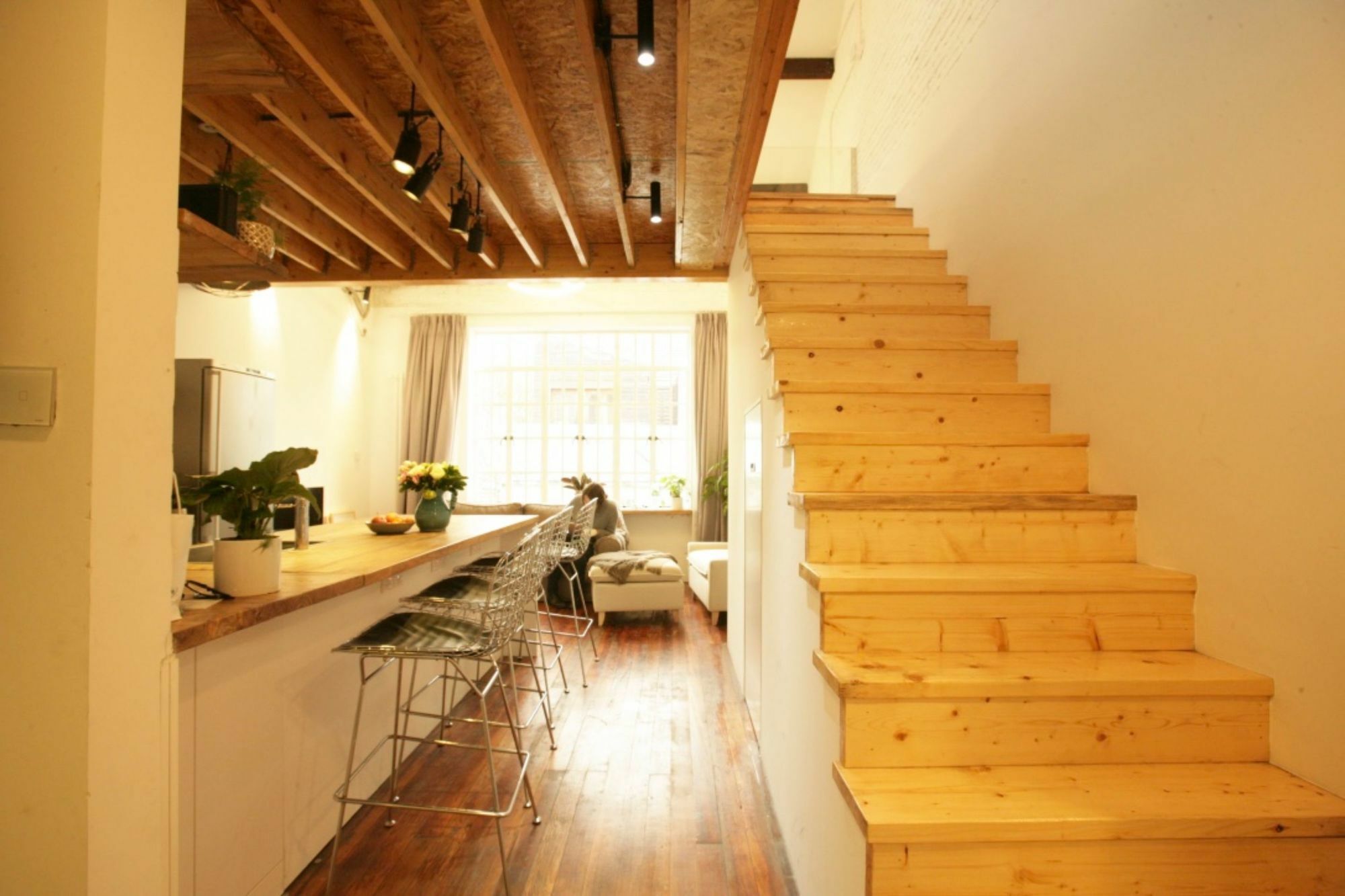 Fx78 Loft & Terrace Apartman Sanghaj Kültér fotó