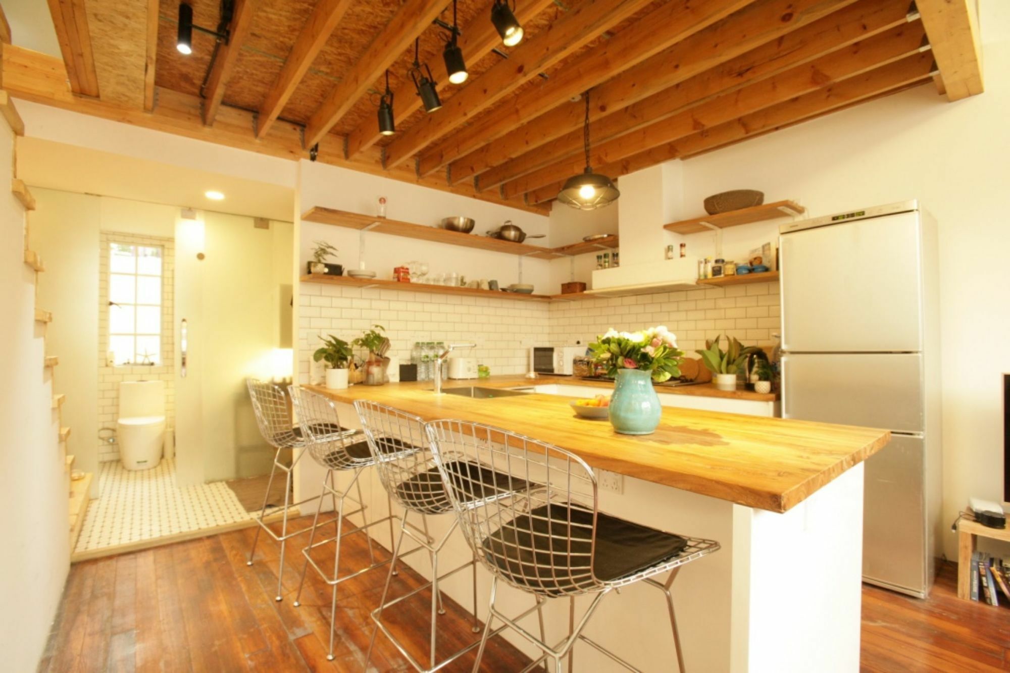 Fx78 Loft & Terrace Apartman Sanghaj Kültér fotó