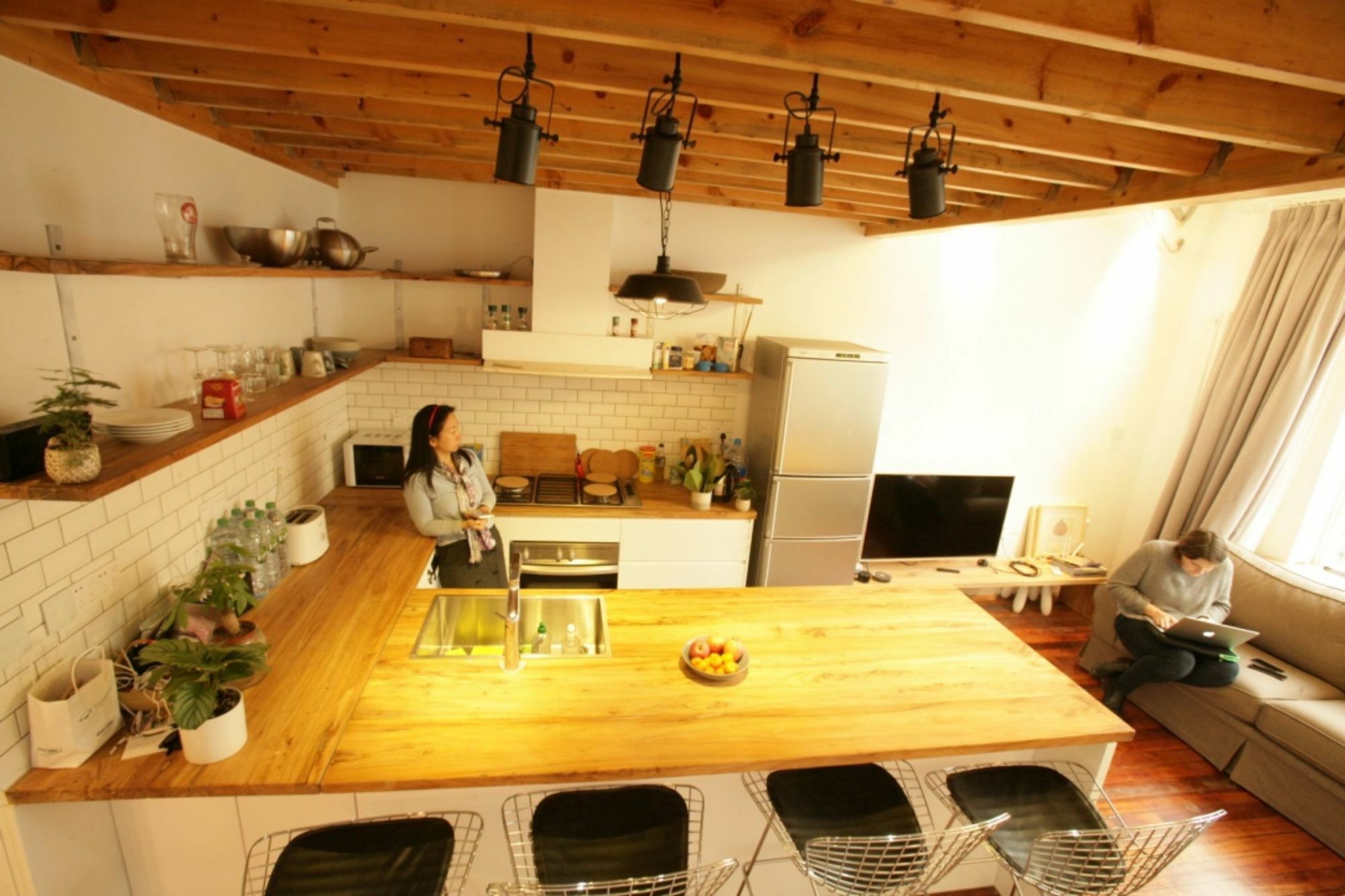 Fx78 Loft & Terrace Apartman Sanghaj Kültér fotó